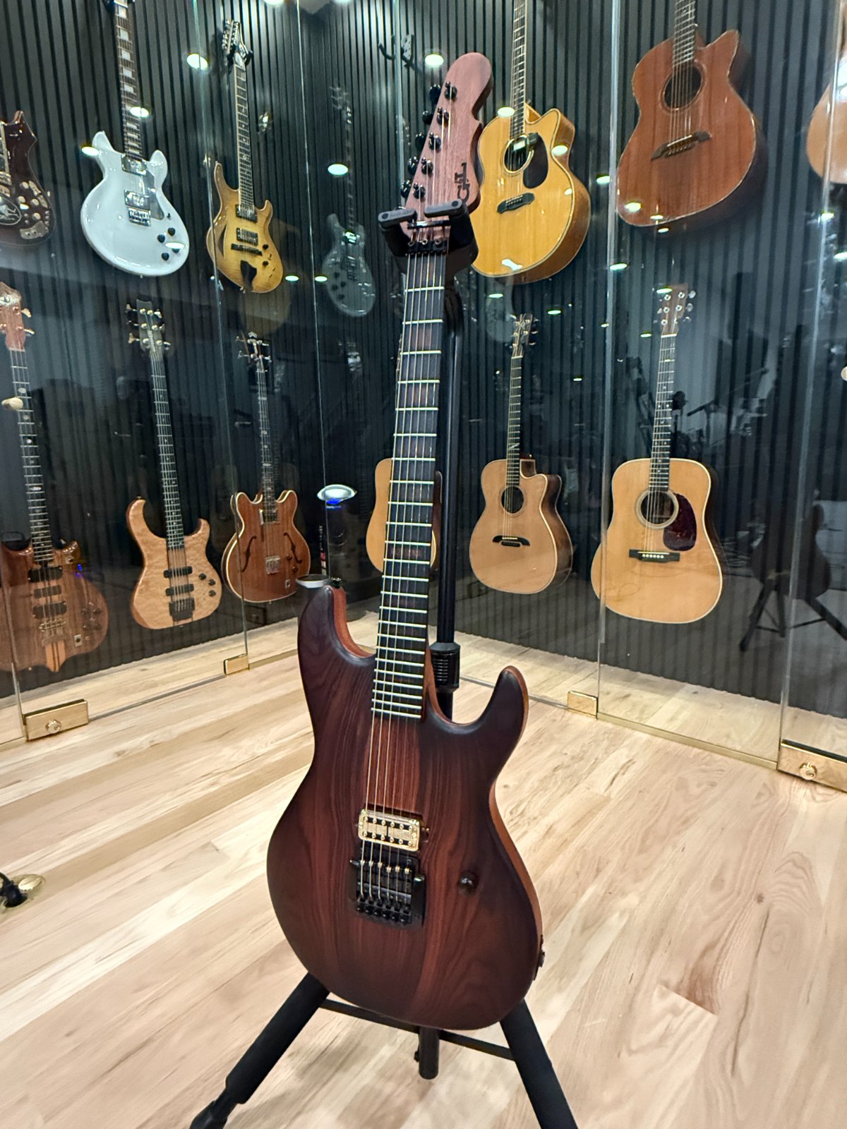 G&L Custom Shop NAMM Showpiece Cocobolo